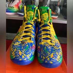 NIKE HYPER DUNK MS 2010 BRAZIL. SIZE 12.5 LIKE NEW / INSANELY RARE! GRAIL
